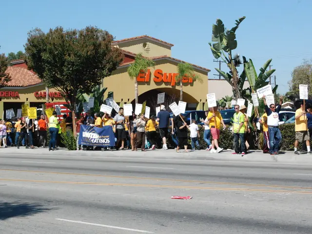 Supporters applaud Arizona Senator Ruben Gallego as Democrats launch a counter-attack against...